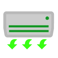 ductless ac icon